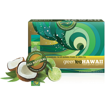 green tea HAWAII Coconut Lime (60ct)